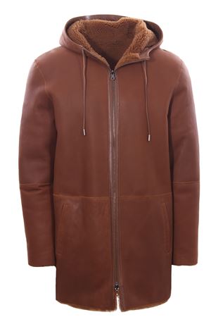 Parka in montone nappato DESA | K12926RRN059AMBER