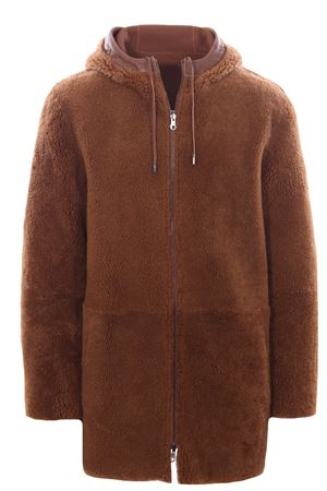 Parka in montone nappato DESA | K12926RRN059AMBER