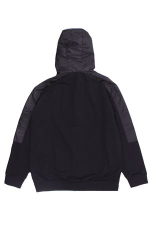 Felpa full zip bimaterica DONDUP | DMFE58FE147YD021N007