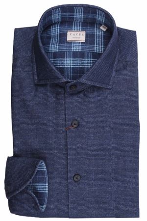Camicia doppia stampa su fustagno di cotone XACUS | 91529ML748001