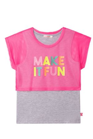 T-shirt rete fluo BILLIEBLUSH | U15994012