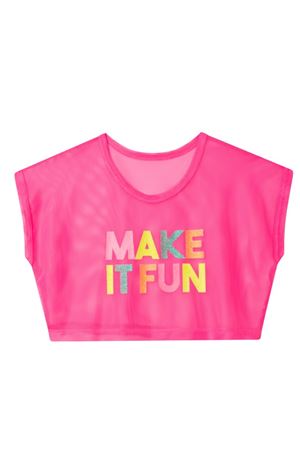 T-shirt rete fluo BILLIEBLUSH | U15994012