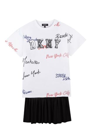 Abito con t-shirt DKNY | D3282510B