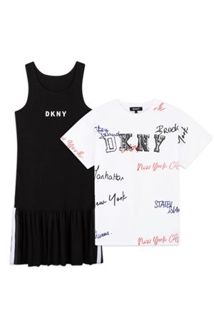Abito con t-shirt DKNY | D3282510B