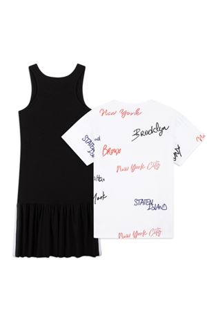 Abito con t-shirt DKNY | D3282510B