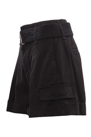 Bermuda ana in cotone con cintura DONDUP | DP622DDGF0440DPTD999