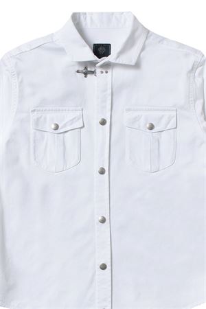 Camicia in denim con gancio FAY | 5Q2217G0031100
