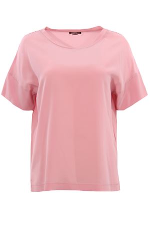 T-shirt in crepe de chine  MALIPARMI | JK02253004480044