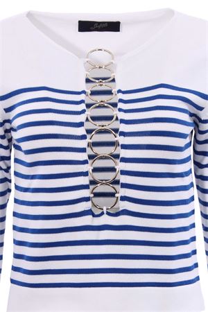 Girocollo in cotone con anelli SEAFARER | SWM0031MCF00089500