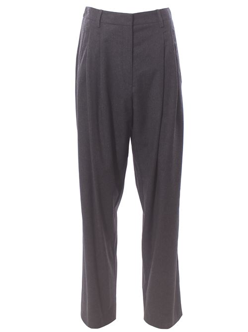 Pantalone flanella carrot ALYSI | 165103A5047ANTRACITE