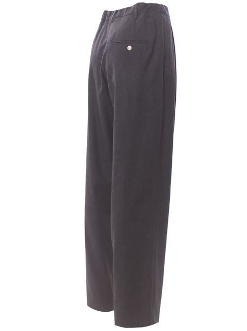 Pantalone flanella carrot ALYSI | 165103A5047ANTRACITE