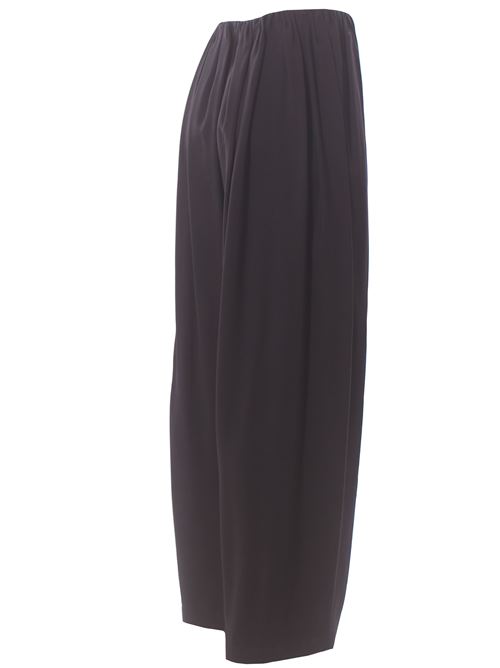 Pantalone cargo in cupro ALYSI | 165152A5228NERO