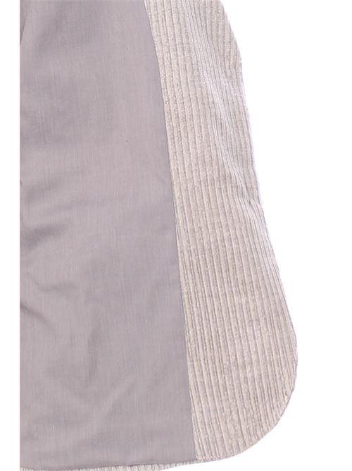 Giacca monopetto velvet in velluto millerighe ALYSI | 165816A5053PERLA