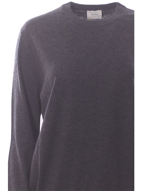 Girocollo in lana e cotone ALYSI | 265408A5038ANTRACITE