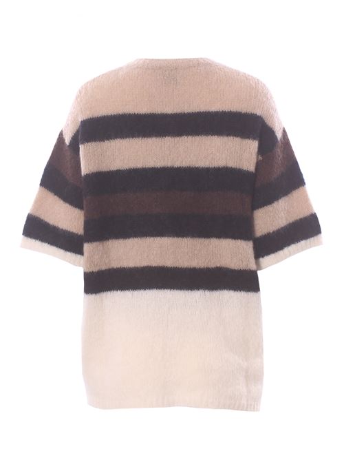 Girocollo super mohair manica corta ALYSI | 265434A5028MIX