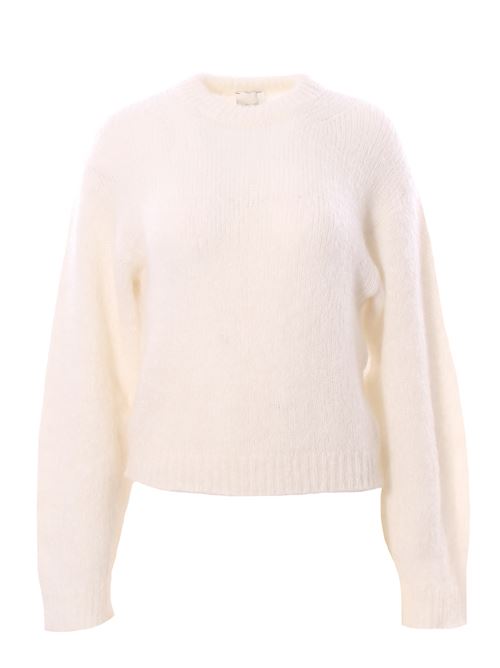 Girocollo super mohair boxy ALYSI | 265437A5028LATTE