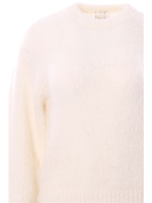 Girocollo super mohair boxy ALYSI | 265437A5028LATTE