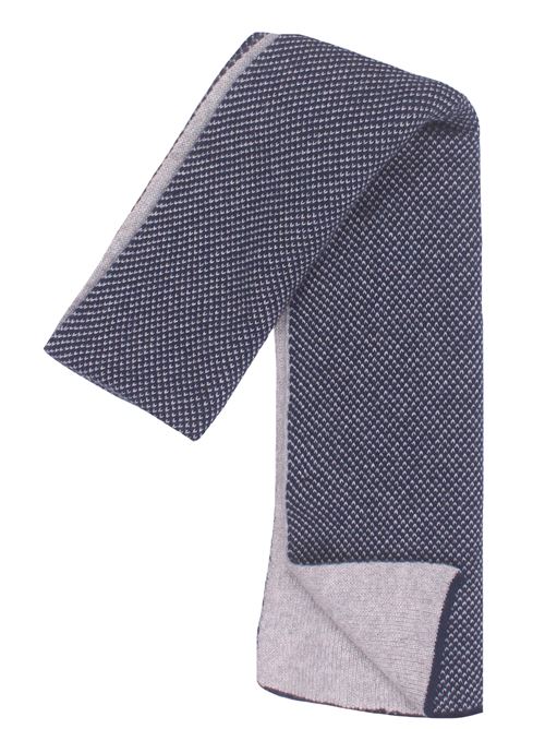 sciarpa virgola in maglia di cashmere BOYLE | 155VNOTTURNO-G.ISSIMO