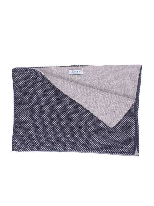 sciarpa virgola in maglia di cashmere BOYLE | 155VNOTTURNO-G.ISSIMO