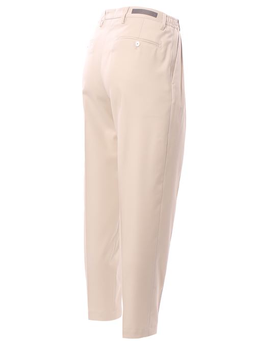 Pantalone in lana e cashmere con pinces BRIGLIA | PORTOBELLOW40012300103