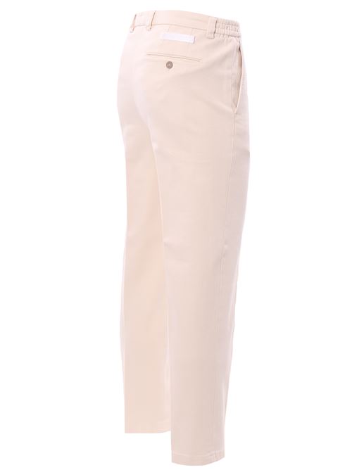 pantalone carrot fit in bull di cotone BRIGLIA | PORTOFINOD-196103