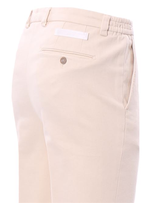 pantalone carrot fit in bull di cotone BRIGLIA | PORTOFINOD-196103