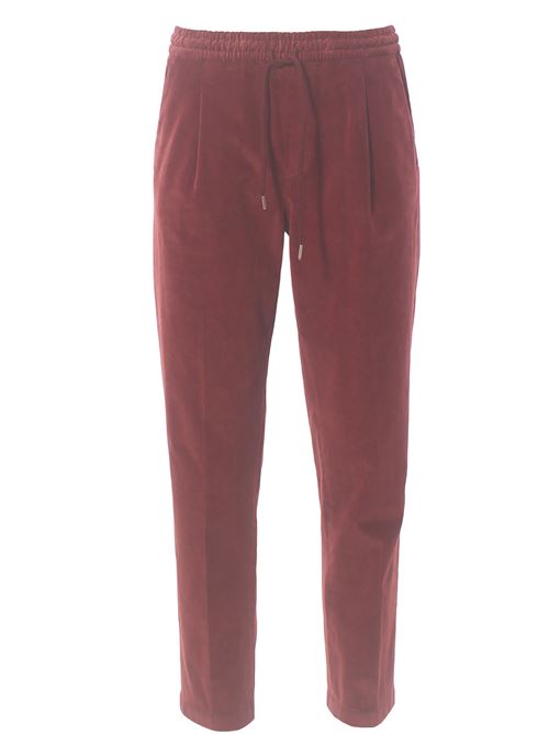 Pantaloni jogging in velluto millerighe BRIGLIA | WIMBLEDONGW40000600098