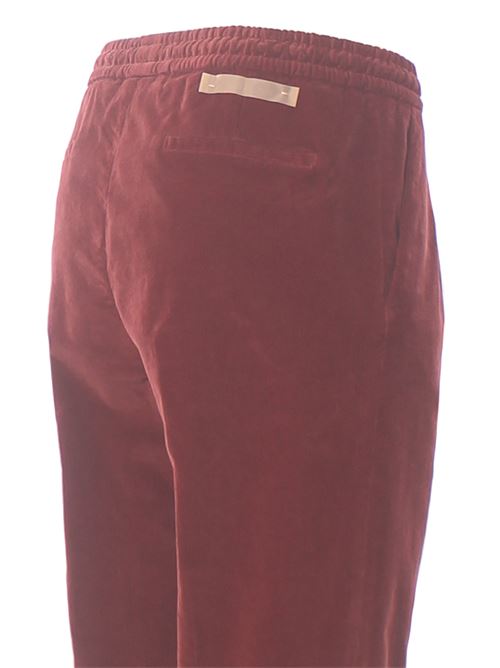 Pantaloni jogging in velluto millerighe BRIGLIA | WIMBLEDONGW40000600098