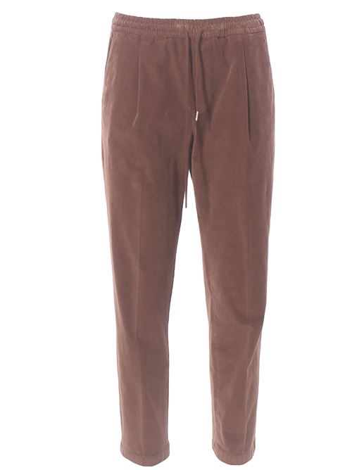 Pantaloni jogging in velluto millerighe BRIGLIA | WIMBLEDONGW40000600136