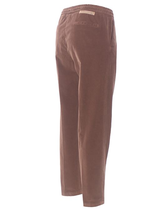 Pantaloni jogging in velluto millerighe BRIGLIA | WIMBLEDONGW40000600136