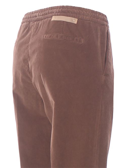 Pantaloni jogging in velluto millerighe BRIGLIA | WIMBLEDONGW40000600136