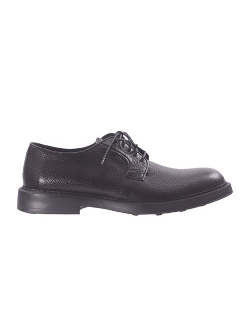 stringata in pelle martellata CALCE | X1722ROVER-BOBSTARBLACK
