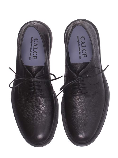 stringata in pelle martellata CALCE | X1722ROVER-BOBSTARBLACK