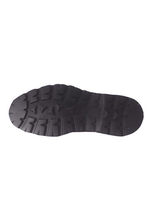 stringata fiorata in pelle martellata CALCE | X1725ROVER-BOBSTARCOGNAC