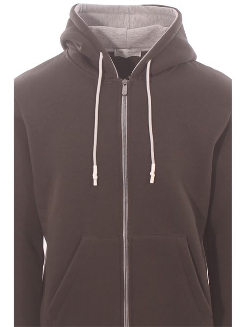 felpa marsupio full zip DETWELVE | CU-656P.TECKMILITARY