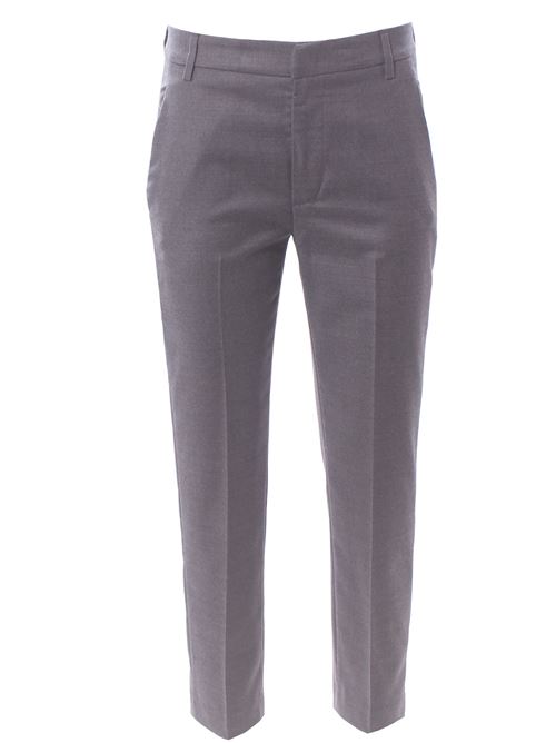 Pantalone nima zip in lana stretch DONDUP | DP576ZDDWS0105D979