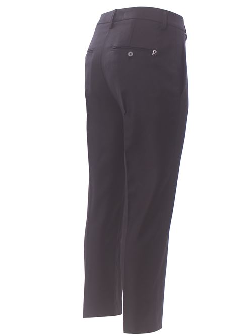 Pantalone nima zip in lana stretch DONDUP | DP576ZDDWS0105D999