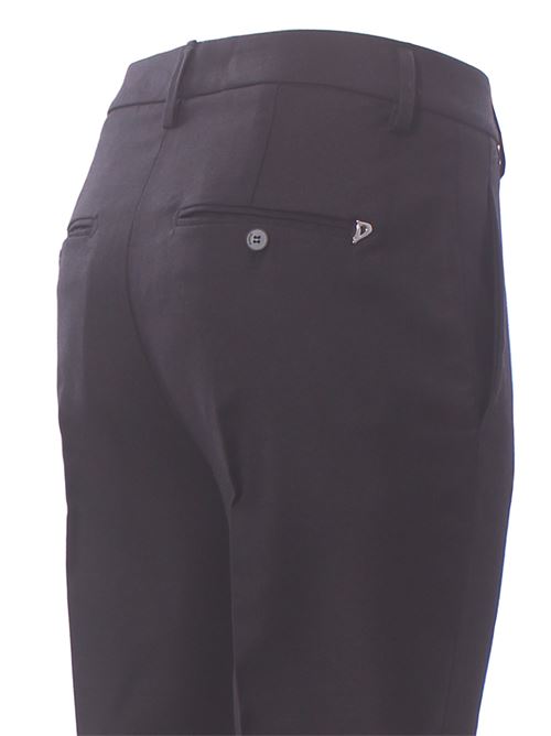 Pantalone nima zip in lana stretch DONDUP | DP576ZDDWS0105D999