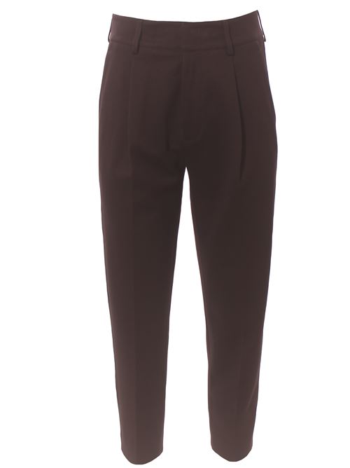 Pantalone tania spigato con pinces DONDUP | DP810DDJS0301D730