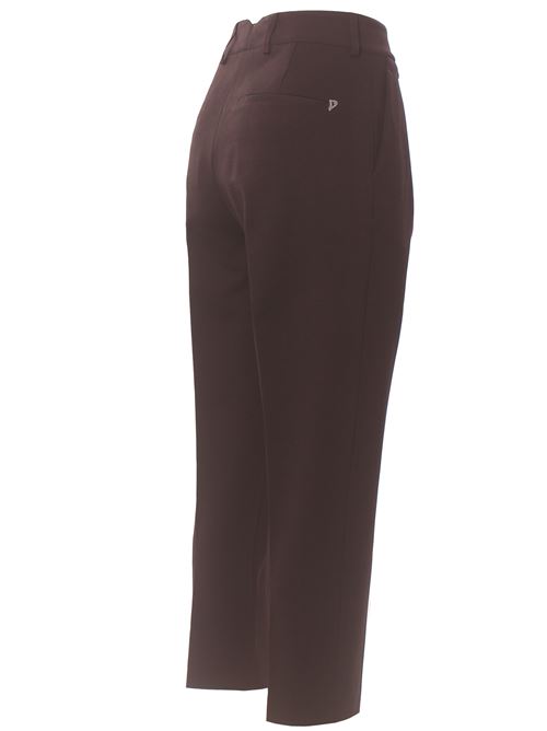 Pantalone tania spigato con pinces DONDUP | DP810DDJS0301D730