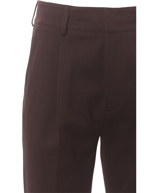 Pantalone tania spigato con pinces DONDUP | DP810DDJS0301D730