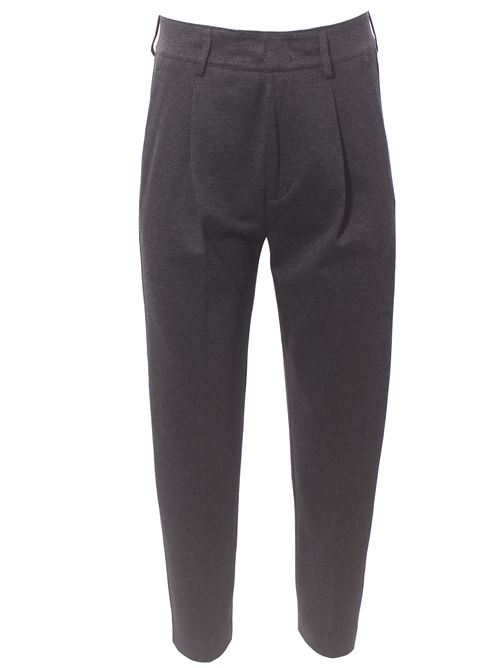 Pantalone tania spigato con pinces DONDUP | DP810DDJS0301D999