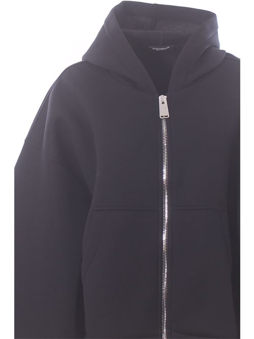 Felpa tecnica con cappuccio DONDUP | F511DDKF0250DXXX999