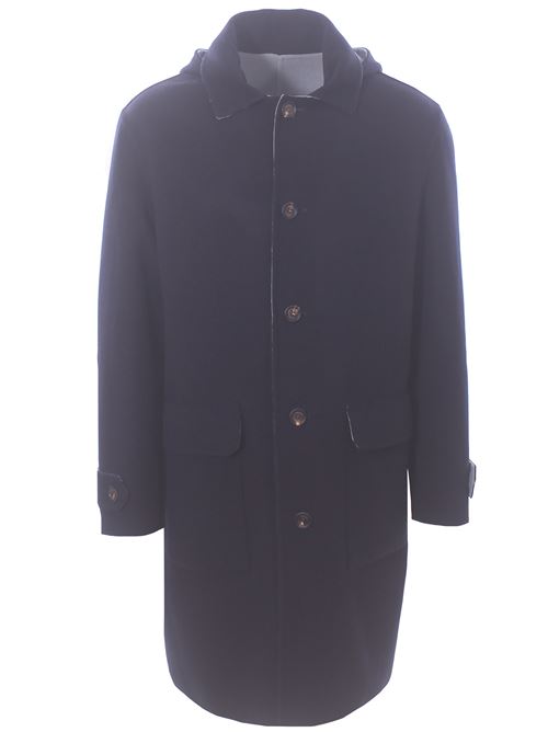 cappotto double con cappuccio ELEVENTY | L75CAPJ02-TES0H22911-08