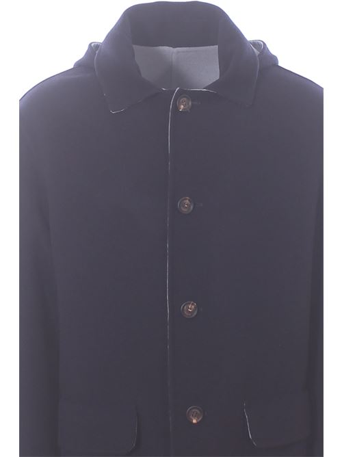 cappotto double con cappuccio ELEVENTY | L75CAPJ02-TES0H22911-08