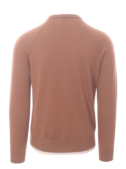 girocollo merinos effetto doppio capo ELEVENTY | L76MAGL79-MAG0L029157-00