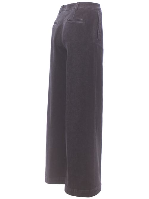 Pantaloni in denim di cotone zampa ELEVENTY | L80PANL07TET0L023168