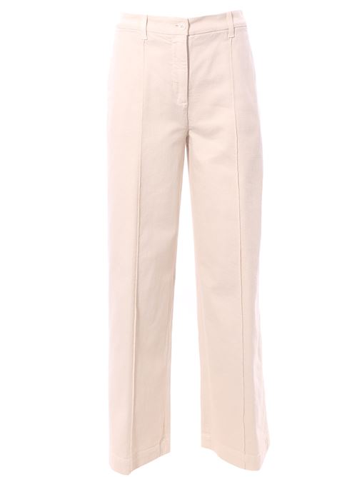 Pantaloni in denim di cotone zampa ELEVENTY | L80PANL07TET0L02402