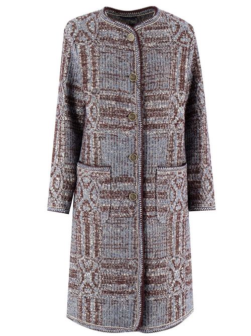 Cappotto in jacquard boucle ETRO | WRAA004099TJB36S9880