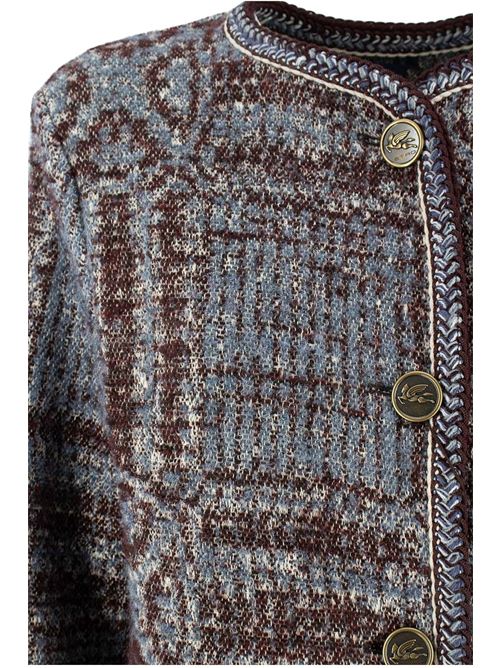 Cappotto in jacquard boucle ETRO | WRAA004099TJB36S9880
